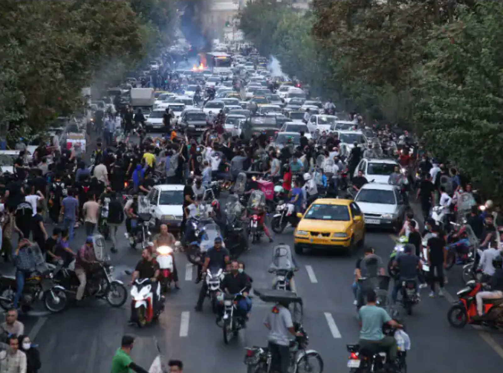 Demonstrations that began with death of Mahsa Amini while detained by morality police pose biggest threat to regime in 13 years