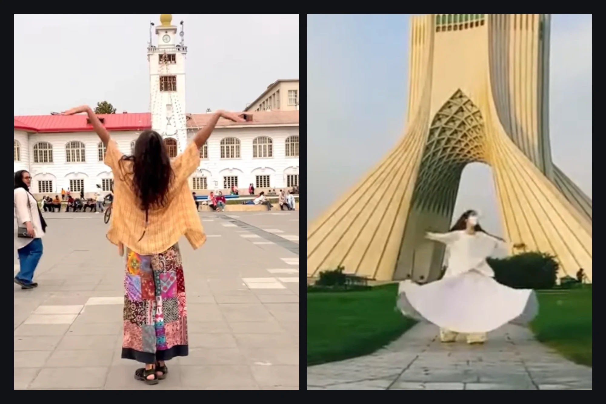 Iranian Protest Dance Dancing Against the Dark
